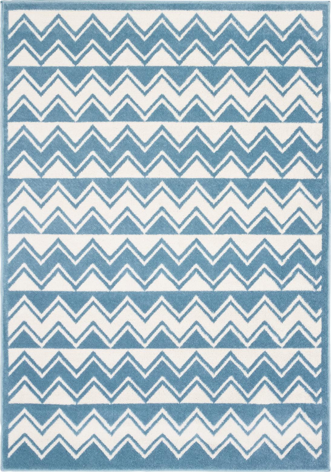 LR Resources Whimsical 81269 White/Light Blue Area Rug main image