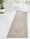 Unique Loom Whitney T-WHIT1 Cloud Gray Area Rug Runner Lifestyle Image