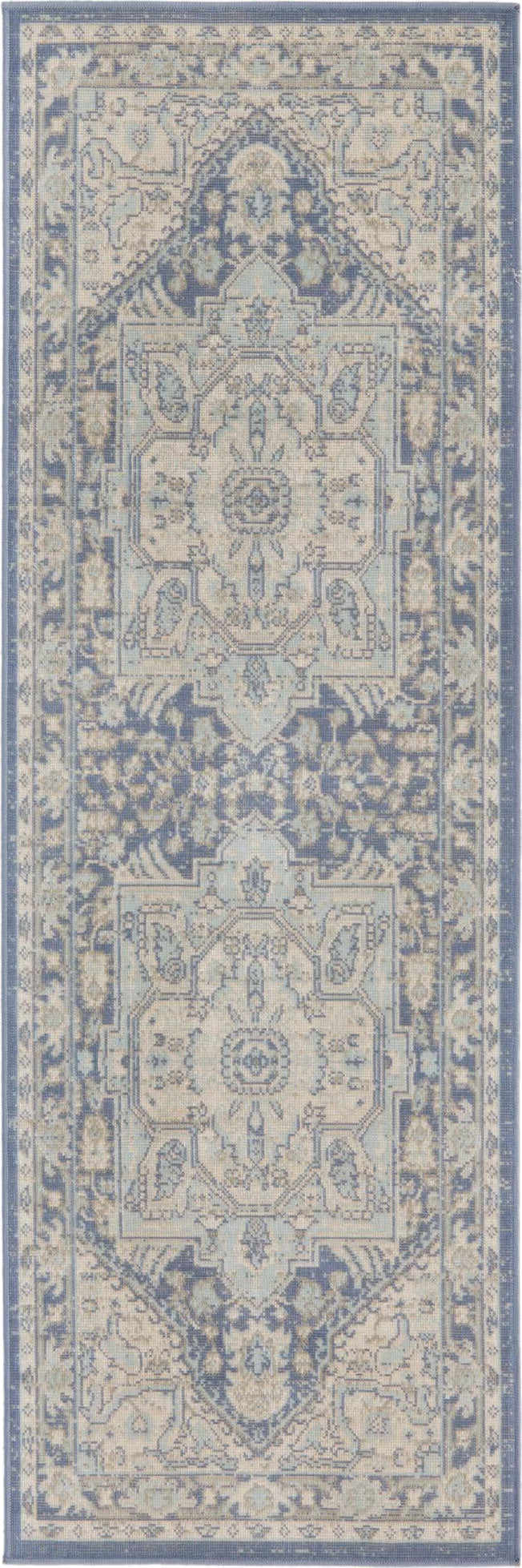 Unique Loom Whitney T-WHIT1 French Blue Area Rug – Incredible Rugs and ...