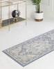 Unique Loom Whitney T-WHIT1 French Blue Area Rug Runner Lifestyle Image