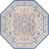 Unique Loom Whitney T-WHIT1 Multi Area Rug Octagon Lifestyle Image Feature