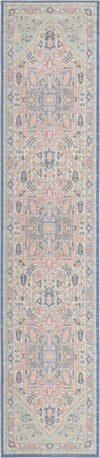 Unique Loom Whitney T-WHIT1 Multi Area Rug Runner Top-down Image