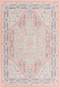 Unique Loom Whitney T-WHIT1 Powder Pink Area Rug main image