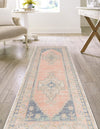 Unique Loom Whitney T-WHIT2 French Blue Area Rug Runner Lifestyle Image