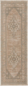 Unique Loom Whitney T-WHIT2 Mink Area Rug Runner Top-down Image