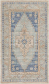 Unique Loom Whitney T-WHIT2 Sky Blue Area Rug main image