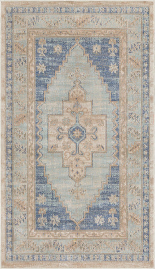 Unique Loom Whitney T-WHIT2 Sky Blue Area Rug main image