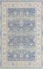 Unique Loom Whitney T-WHIT3 French Blue Area Rug Square Top-down Image