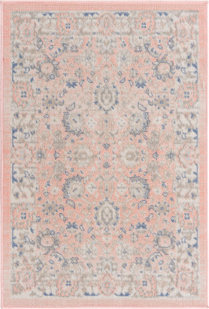 Unique Loom Whitney T-WHIT3 Powder Pink Area Rug main image
