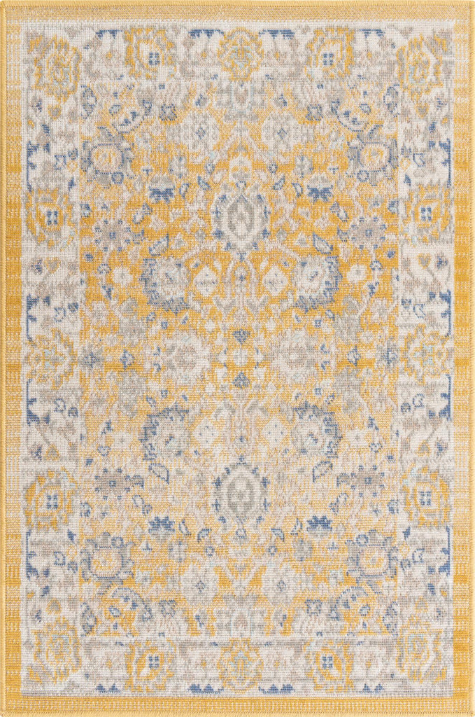 Unique Loom Whitney T-WHIT3 Tuscan Yellow Area Rug main image
