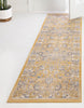 Unique Loom Whitney T-WHIT3 Tuscan Yellow Area Rug Runner Lifestyle Image