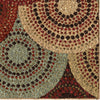Orian Rugs Wild Weave Parker Multi Area Rug by Palmetto Living Close up