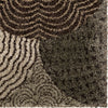 Orian Rugs Wild Weave Oystershell Seal Black Area Rug by Palmetto Living Close up