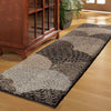 Orian Rugs Wild Weave Oystershell Seal Black Area Rug by Palmetto Living Lifestyle Image