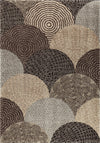 Orian Rugs Wild Weave Oystershell Seal Black Area Rug by Palmetto Living main image