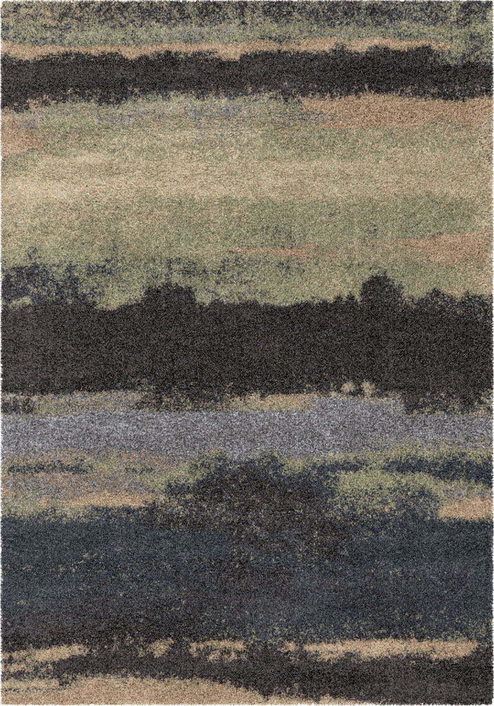 Orian Rugs Wild Weave Canyon Steel Blue Area Rug by Palmetto Living main image