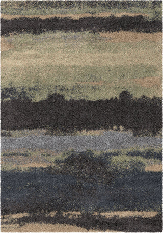 Orian Rugs Wild Weave Canyon Steel Blue Area Rug by Palmetto Living main image