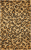 Unique Loom Wildlife T-G297A Light Brown Area Rug main image