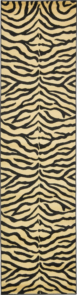 Unique Loom Wildlife T-G301A Cream Area Rug Runner Lifestyle Image