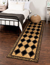 Unique Loom Wildlife T-G303A Light Brown Area Rug Runner Lifestyle Image