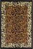 Unique Loom Wildlife T-G305A Light Brown Area Rug Rectangle Lifestyle Image Feature