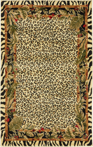 Unique Loom Wildlife T-G308A Cream Area Rug main image