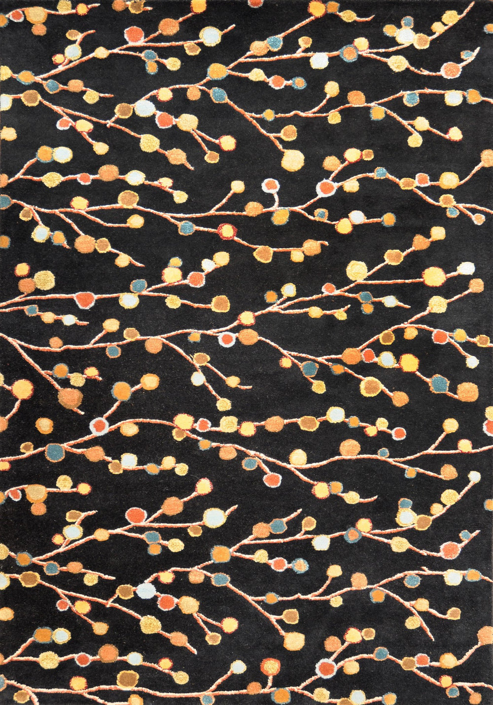 Loloi Willow WW-04 Black Area Rug