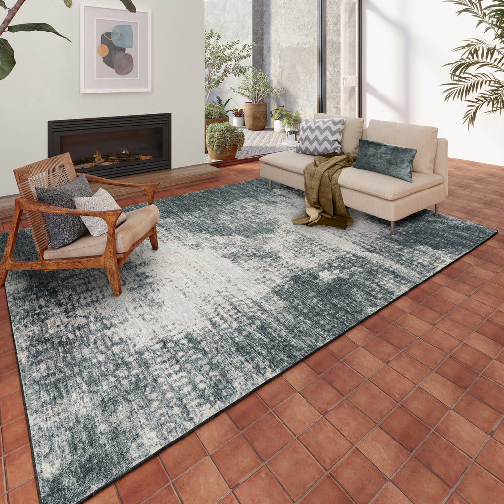 Dalyn Winslow WL1 Midnight Area Rug Room Image Feature