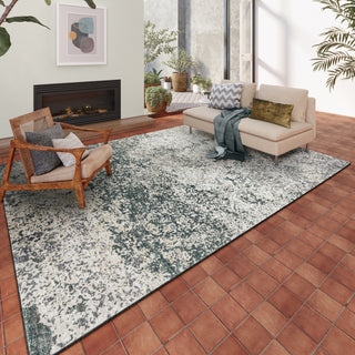 Dalyn Winslow WL3 Graphite Area Rug Room Image Feature