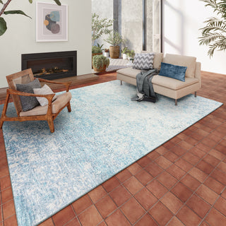 Dalyn Winslow WL3 Sky Area Rug Room Image Feature