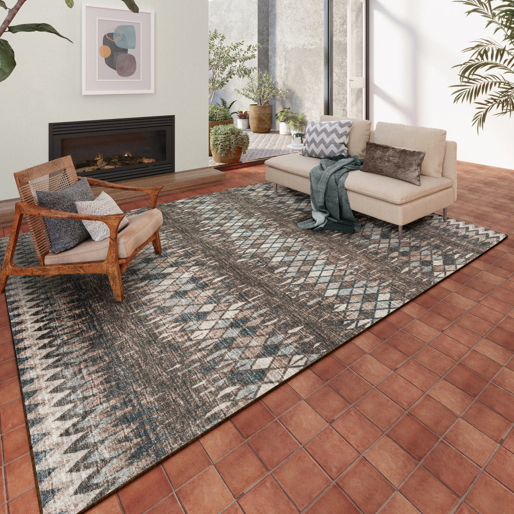 Dalyn Winslow WL5 Driftwood Area Rug Room Image Feature