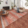 Dalyn Winslow WL5 Paprika Area Rug Room Image Feature