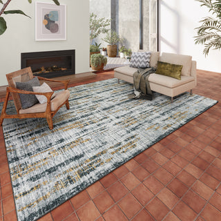 Dalyn Winslow WL6 Grey Area Rug Room Image Feature