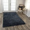Rizzy Whistler WIS101 Black Area Rug  Feature