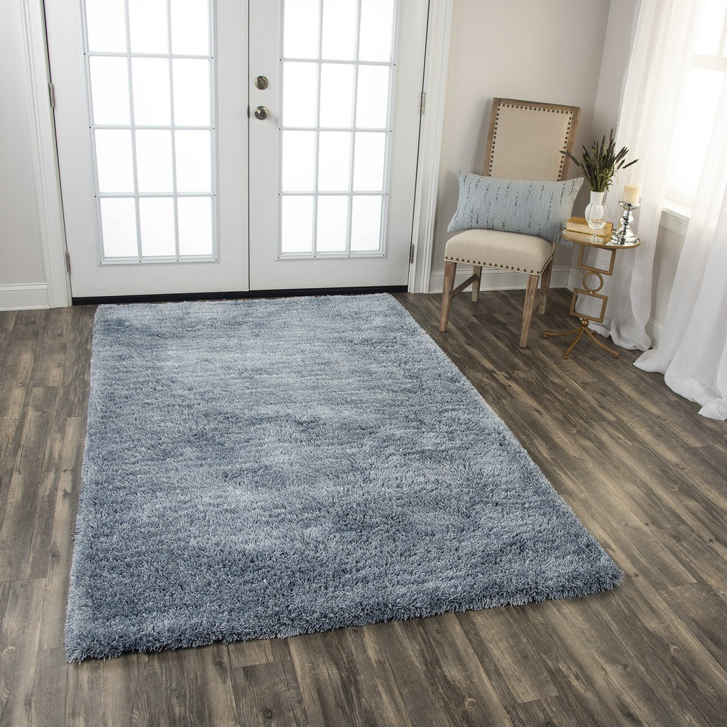 Rizzy Whistler WIS102 Blue Area Rug  Feature