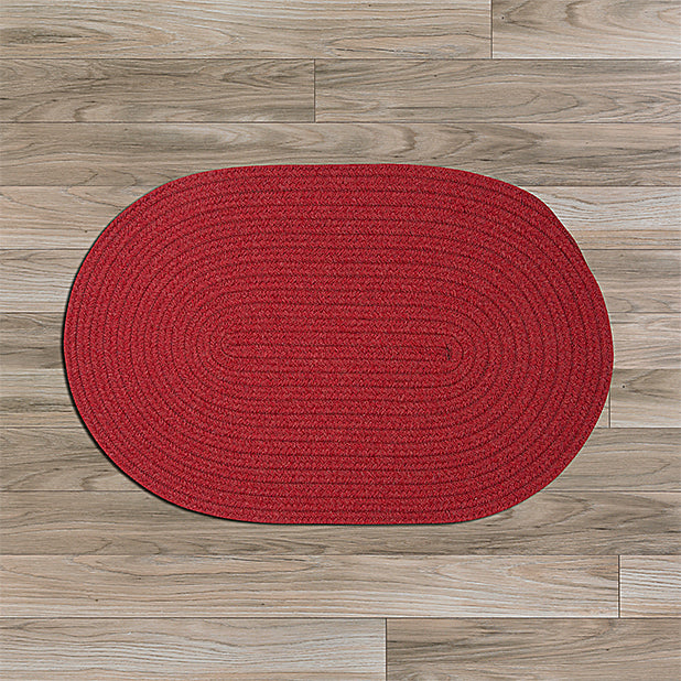 Colonial Mills Bristol WL16 Red Area Rug main image