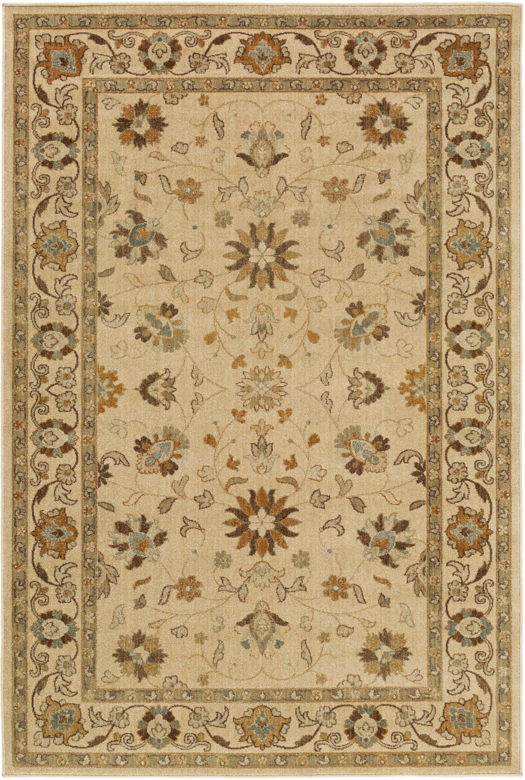 Surya Willow Lodge WLL-1004 White Area Rug by Mossy Oak