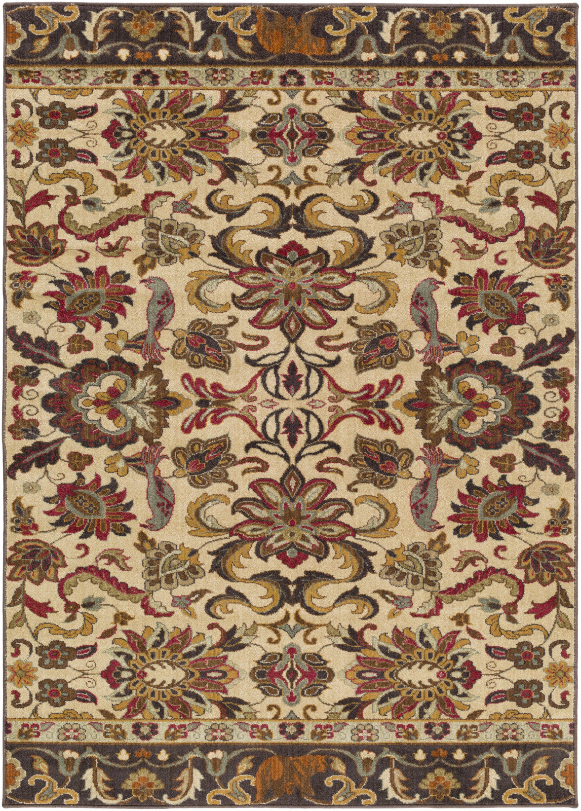 Surya Willow Lodge WLL-1005 White Area Rug by Mossy Oak