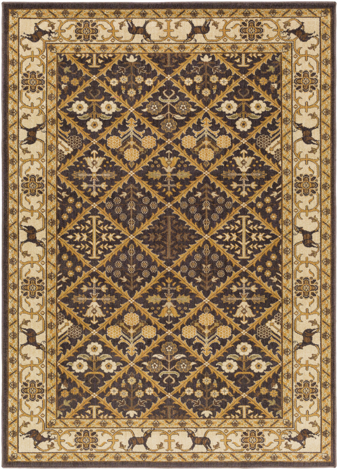Surya Willow Lodge WLL-1006 Brown Area Rug by Mossy Oak