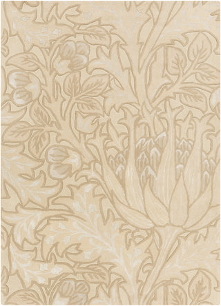 Surya WLM-3002 Beige Area Rug by William Morris 5' x 8'