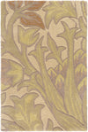 Surya WLM-3005 Olive Area Rug by William Morris 2' x 3'