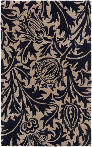 Surya WLM-3008 Cobalt Area Rug by William Morris 5' x 8'