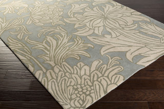 Surya WLM-3009 Moss Hand Tufted Area Rug by William Morris 5x8 Corner