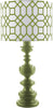 Surya Wilson WLS-630 Green Print Lamp Table Lamp