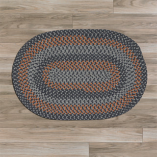 Colonial Mills Walden WN43 Charcoal/Orange Area Rug main image