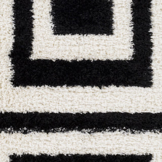 Surya Winfield WNF-1005 Black Area Rug Sample Swatch