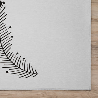 Dalyn Wonderland WN5 Silver Area Rug Corner Image