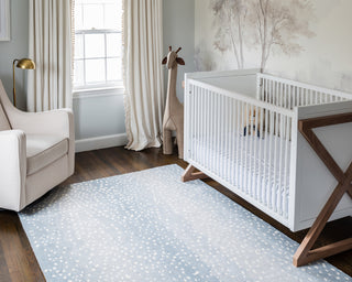 Momeni Woodland WOD-1 Blue Area Rug by Erin Gates Main Image Feature