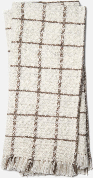 Loloi Wren T0036 Ivory/Taupe Throw main image