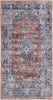 Nourison Brilliance Machine Washable WSB01 Blue/Multi Area Rug Room Image